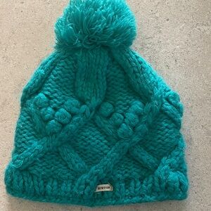 Burton Kids' Turquoise Cable Knit Beanie